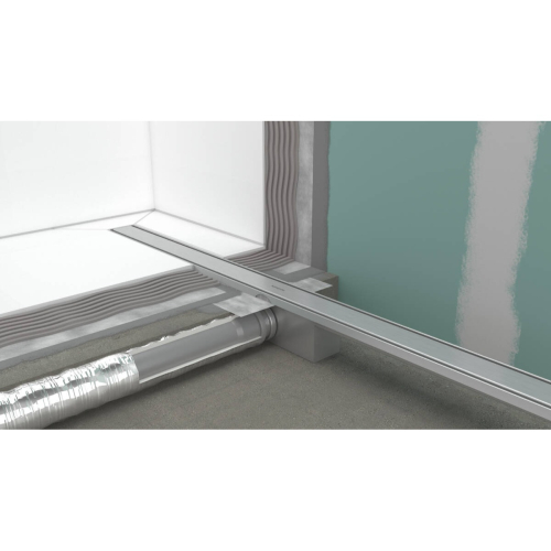 Монтажный комплект для плоской установки Hansgrohe RainDrain Compact 700 мм Brushed Stainless Steel 56164800
