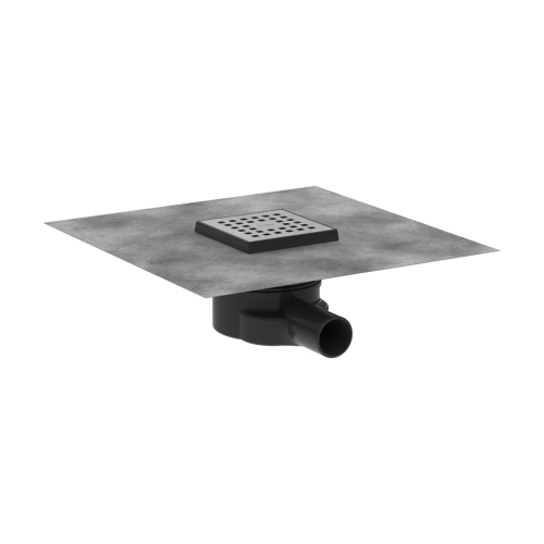 Точковий трап Hansgrohe RainDrain Point 56246800 Chrome 100/100 мм