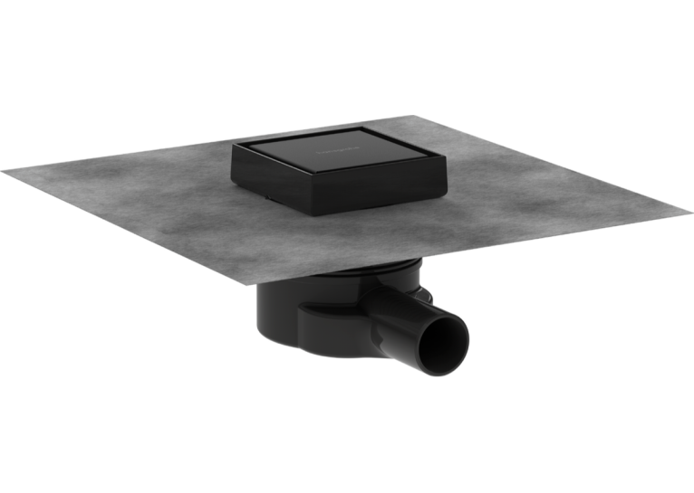 Точечный трап Hansgrohe RainDrain Point 56247670 Black 100/100 мм