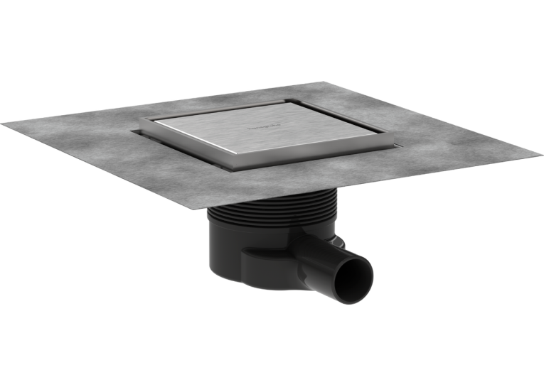 Точковий трап Hansgrohe RainDrain Brilliance 56251800 Brushed Stainless Steel 150/150 мм