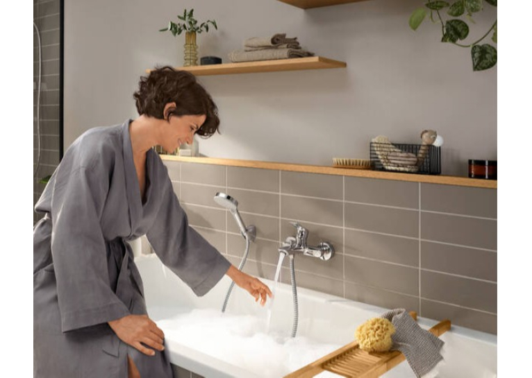 Смеситель Hansgrohe Rebris E для ванны . Chrome 72450000 (Повреждённая упаковка)