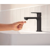 Смеситель Hansgrohe Rebris S 110 Coolstart для умывальника без д/к. Matt Black 72520670