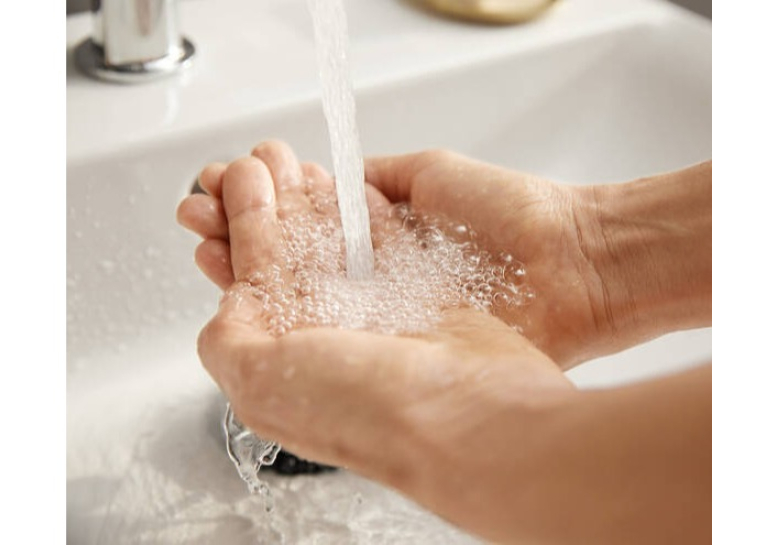 Змішувач Hansgrohe Rebris E 110 Coolstart для умивальника без д/к. Chrome 72560000