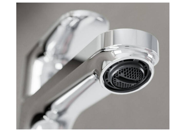 Змішувач Hansgrohe Rebris S 110 Coolstart EcoSmart+ для умивальника з д/к pop-up. Chrome 72588000