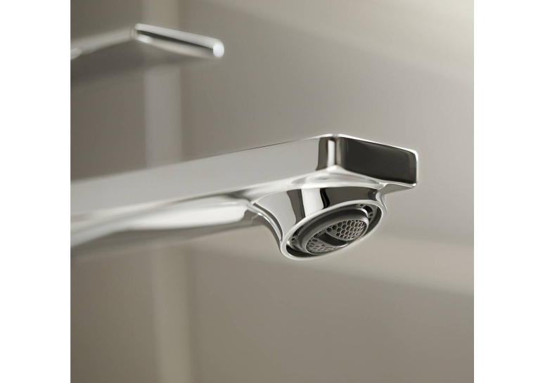 Смеситель Hansgrohe Rebris E 110 Coolstart EcoSmart+ для умывальника с д/к pop-up. Chrome 72589000