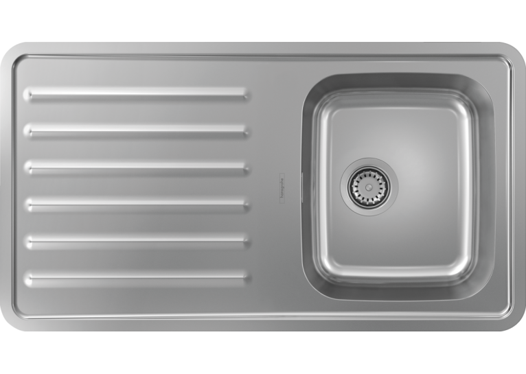 Кухонна мийка Hansgrohe S4111-F340 на стільницю 915х505 із сифоном 43340800
