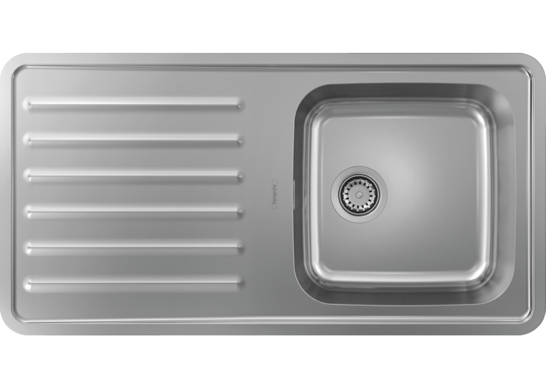 Кухонна мийка Hansgrohe S4111-F400 на стільницю 975х505 із сифоном 43341800