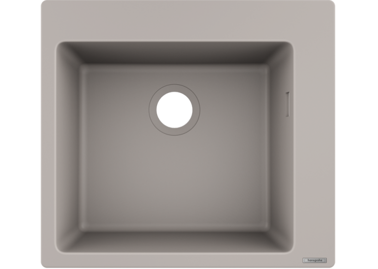 Кухонная мойка Hansgrohe S510-F450 560х510 Concretegrey 43312380