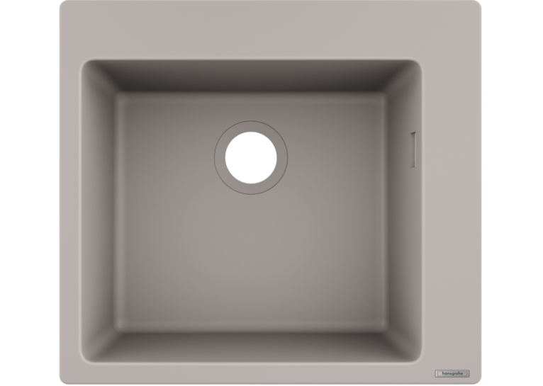 Кухонна мийка Hansgrohe S510-F450 560х510 Concretegrey 43312380