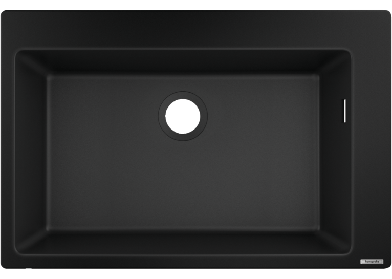 Кухонна мийка Hansgrohe S510-F660 77х51 Graphite Black 43313170