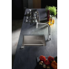 Кухонна мийка Hansgrohe S711-F450 на стільницю 2x35d 550х500 Stainless Steel (43305800)