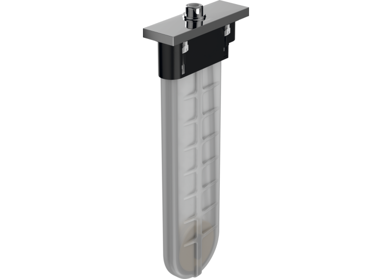 Шланг для душової лійки Hansgrohe SBox Square 1,45 м врізний в борт ванни 28010000 (Пошкоджене пакування)