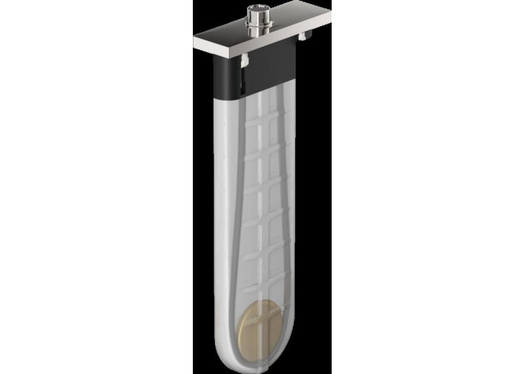 Шланг для душової лійки Hansgrohe SBox Square 1,45 м врізний в борт ванни 28010000 (Пошкоджене пакування)