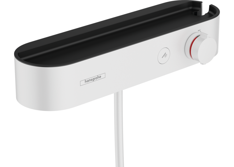 Термостат для душу Hansgrohe ShowerTablet Select, білий матовий 24360700