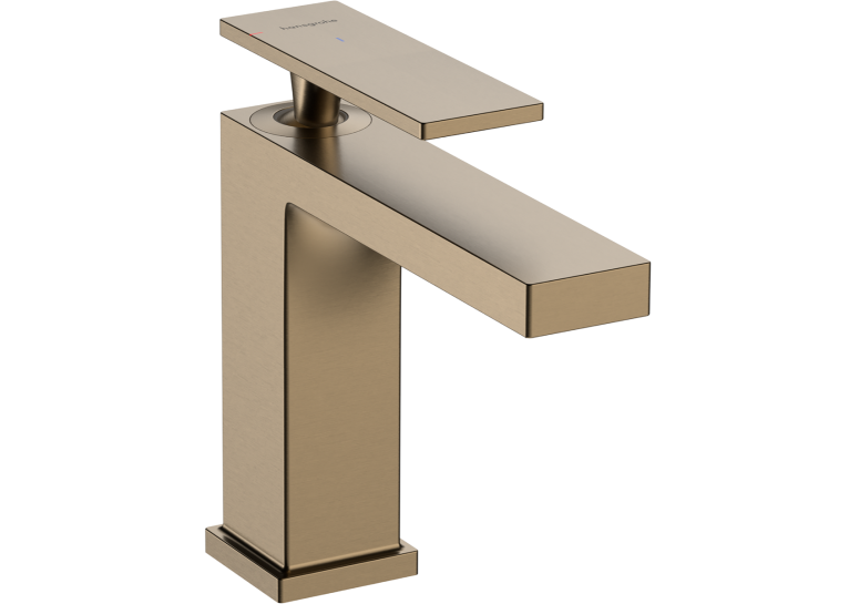 Змішувач Hansgrohe Tecturis E 110 CoolStart для умивальника без донного клапана, Brushed Bronze (73012140) (Пошкоджене пакування)