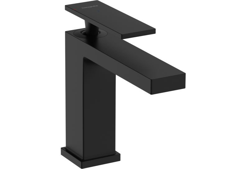 Змішувач Hansgrohe Tecturis E 110 CoolStart для умивальника без донного клапана, Matt Black (73012670)