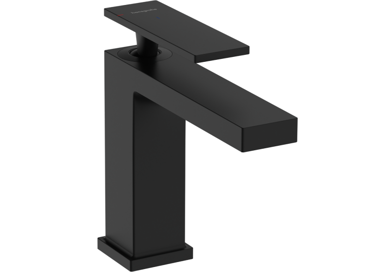 Змішувач Hansgrohe Tecturis E 110 CoolStart для умивальника без донного клапана, Matt Black (73012670)