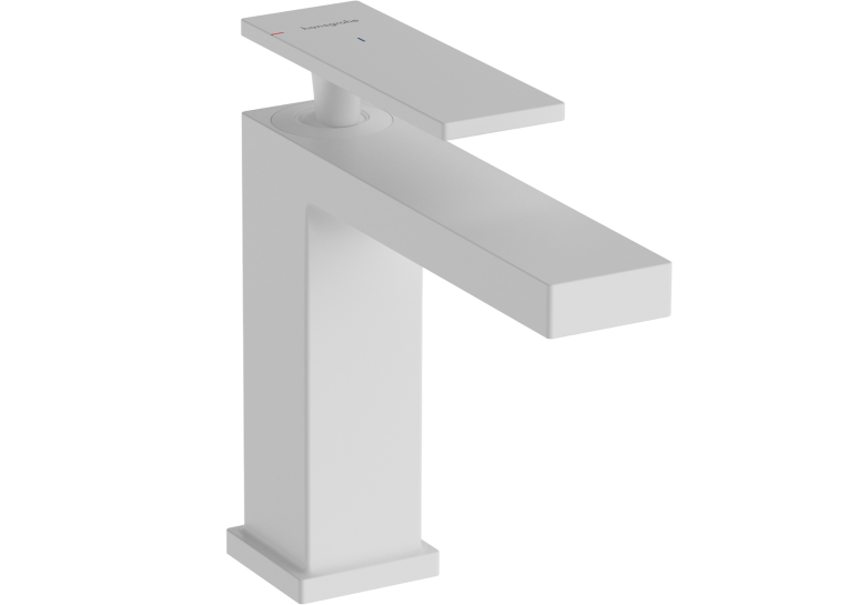 Змішувач Hansgrohe Tecturis E 110 CoolStart для умивальника без донного клапана, Matt White (73012700)