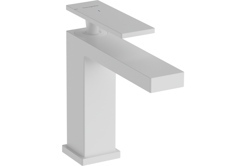 Смеситель Hansgrohe Tecturis E 110 CoolStart для умывальника без донного клапана, Matt White (73012700)