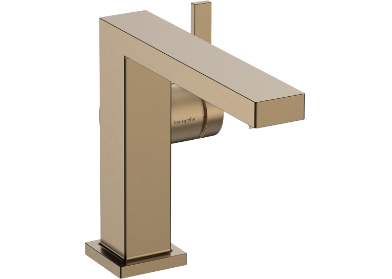 Змішувач Hansgrohe Tecturis E 110 Fine CoolStart для умивальника без донного клапана, Brushed Bronze (73021140)