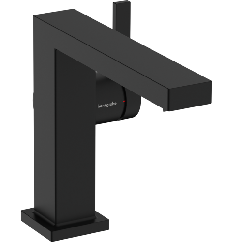 Змішувач Hansgrohe Tecturis E 110 Fine CoolStart для умивальника без донного клапана, Matt Black (73021670) (Пошкоджене пакування)