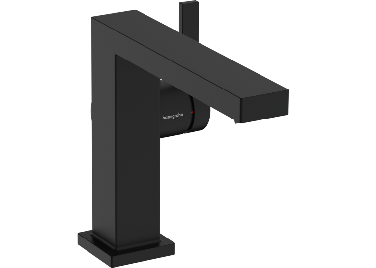 Змішувач Hansgrohe Tecturis E 110 Fine CoolStart для умивальника без донного клапана, Matt Black (73021670) (Пошкоджене пакування)