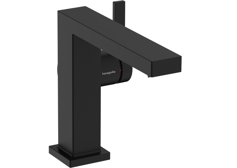 Змішувач Hansgrohe Tecturis E 110 Fine CoolStart для умивальника без донного клапана, Matt Black (73021670) (Пошкоджене пакування)
