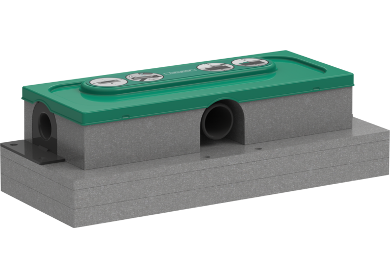 Прихована частина для каналів Hansgrohe uBox universal ø40 01000180