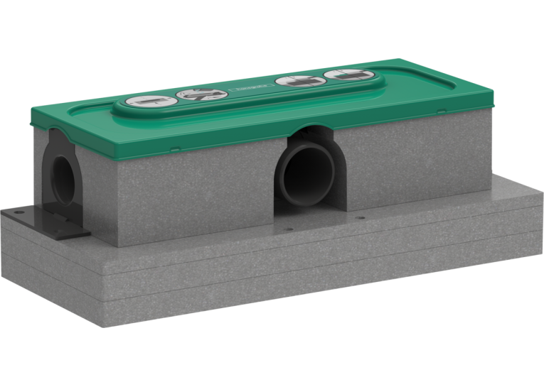 Прихована частина для каналів Hansgrohe uBox universal ø50 01001180