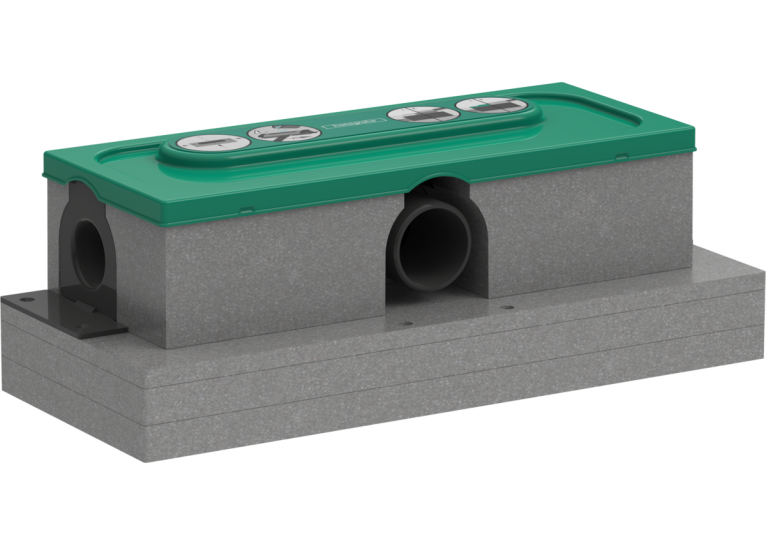 Прихована частина для каналів Hansgrohe uBox universal ø50 01001180