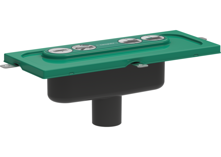 Прихована частина для каналів Hansgrohe uBox universal ø50 01002180