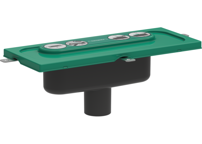 Прихована частина для каналів Hansgrohe uBox universal ø50 01002180