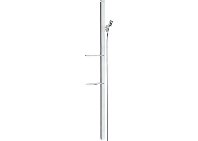 Душевая штанга Hansgrohe Unica E 150 см со шлангом для душа 160 см White/Сhrome 27645400
