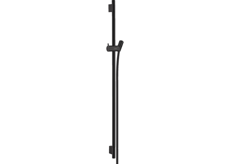 Душова штанга Hansgrohe Unica S Pura 90 см зі шлангом для душу 160 см Matt Black 28631670