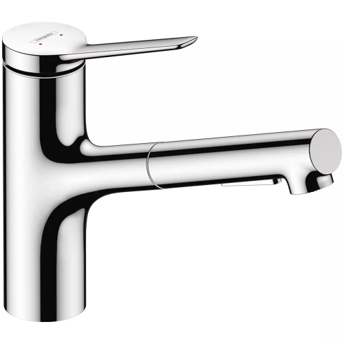 Змішувач для кухні Hansgrohe Zesis M33 з витяжним виливом, 74800000 (Пошкоджене пакування)