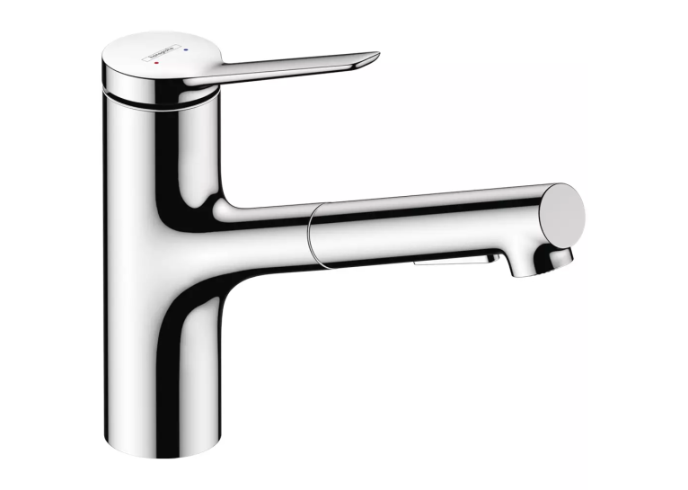 Змішувач для кухні Hansgrohe Zesis M33 з витяжним виливом, 74800000 (Пошкоджене пакування)