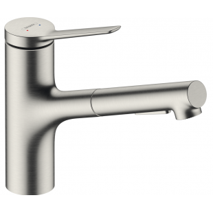 Смеситель кухонный Hansgrohe Zesis M33 150 2jet с выдвижным изливом 74800800