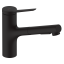 Змішувач кухонний Hansgrohe Zesis M33 150 2jet з витяжним виливом Matt Black 74800670
