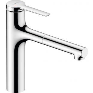 Смеситель кухонный Hansgrohe Zesis M33 160 2jet с выдвижным изливом Chrome 74801000