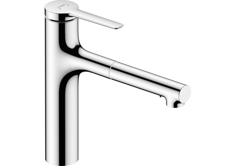 Змішувач кухонний  Hansgrohe Zesis  M33 160 2jet  з витяжним виливом Chrome 74801000