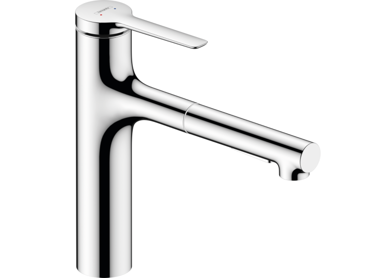 Змішувач кухонний  Hansgrohe Zesis  M33 160 2jet  з витяжним виливом Chrome 74801000
