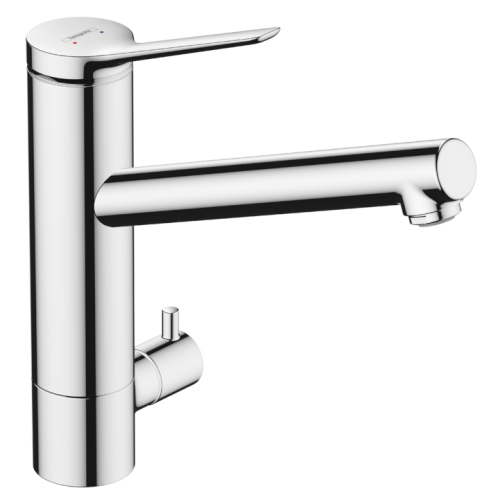 Змішувач кухонний  Hansgrohe Zesis  M33 200 1jet  з запірним клапаном CoolStart Chrome 74807000