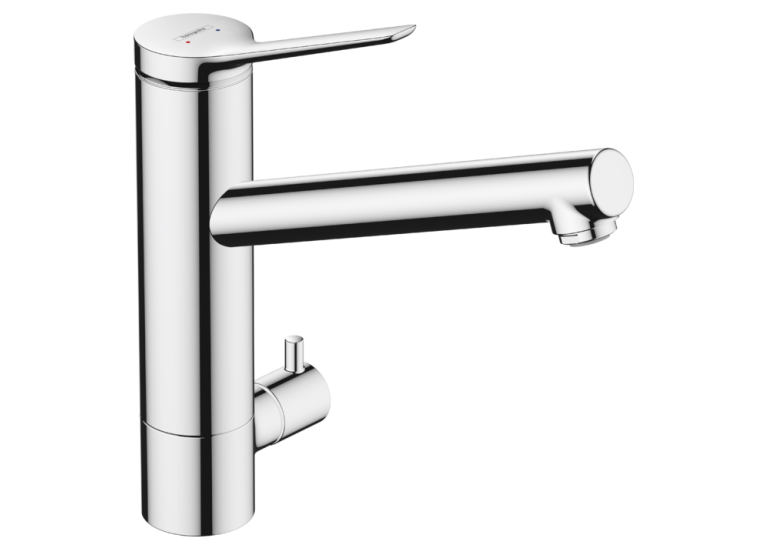 Змішувач кухонний  Hansgrohe Zesis  M33 200 1jet  з запірним клапаном CoolStart Chrome 74807000