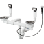 Сифон для мойки Hansgrohe D15-11, хром 43932800