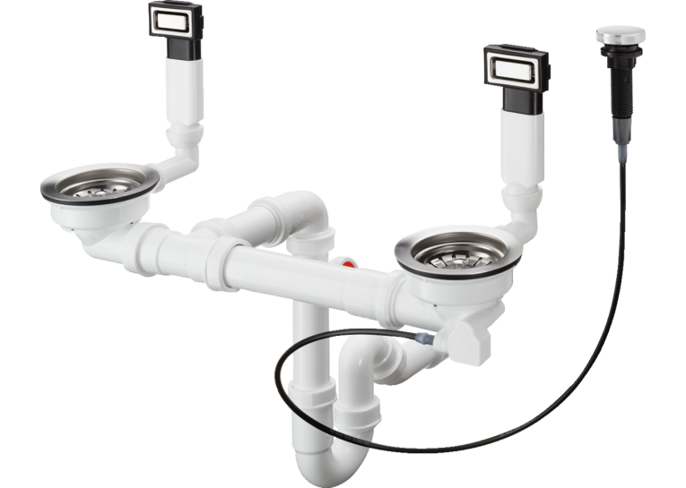Сифон для миття Hansgrohe D15-11, хром 43932800