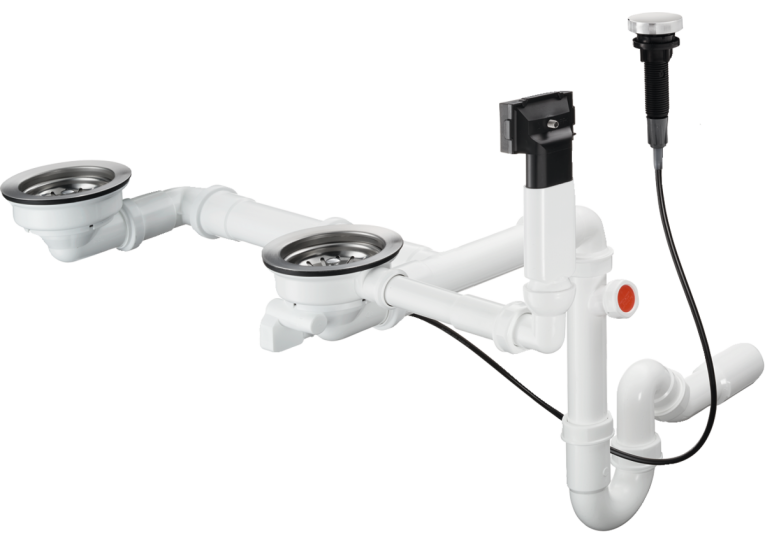 Сифон для миття Hansgrohe D17-11, хром 43938000