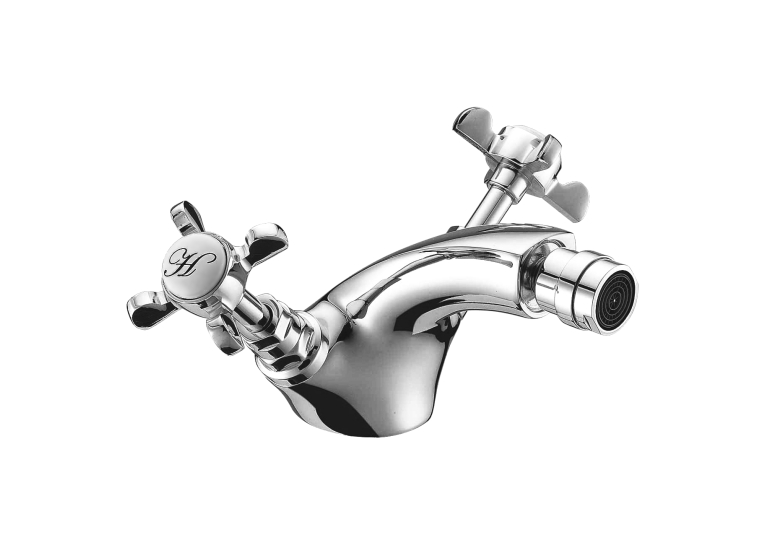Смеситель для биде Imprese Cuthna stribro, двухвентильный, 40280 stribro