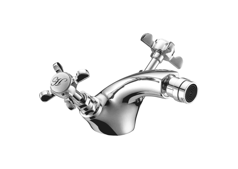 Смеситель для биде Imprese Cuthna stribro, двухвентильный, 40280 stribro