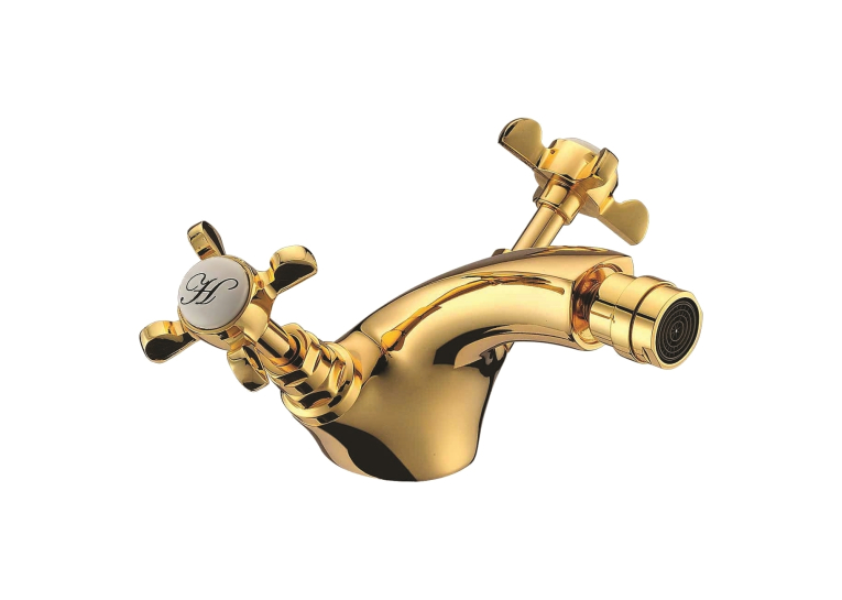  Змішувач для біде Impres Cuthna Gold, двовентильний, 40280 Gold-n