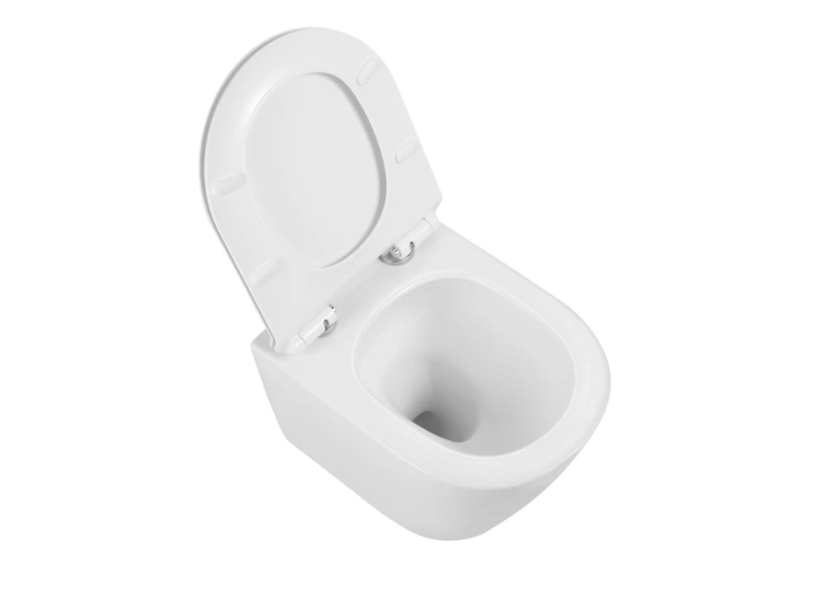 Унітаз підвісний Imprese DOBRY TWIST безобідковий з сидінням з дюропласту Slim slow-closing c06802203
